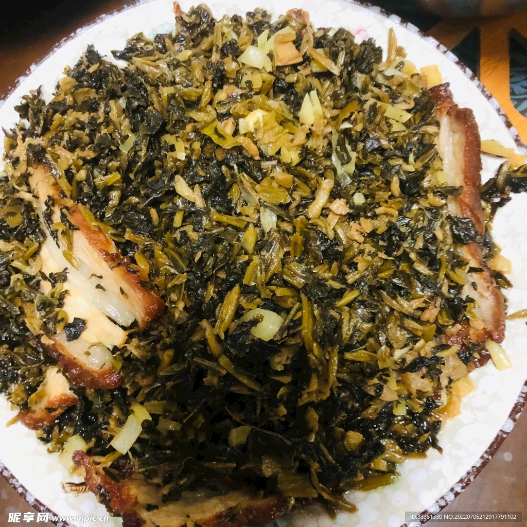 腌菜盐烧白