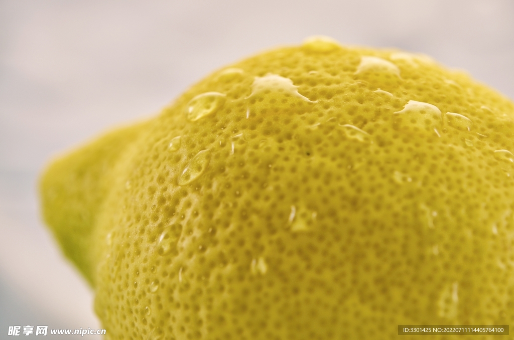 柠檬特写