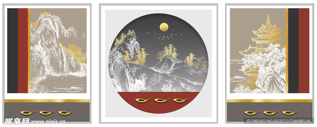 中式装饰画