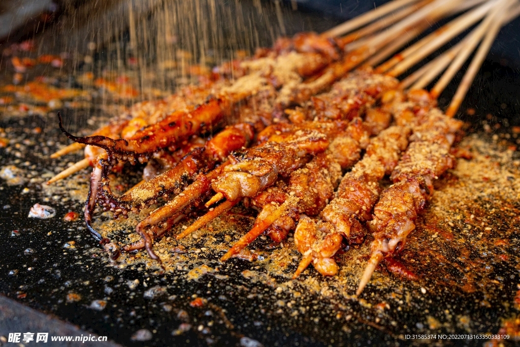 烧烤肉串