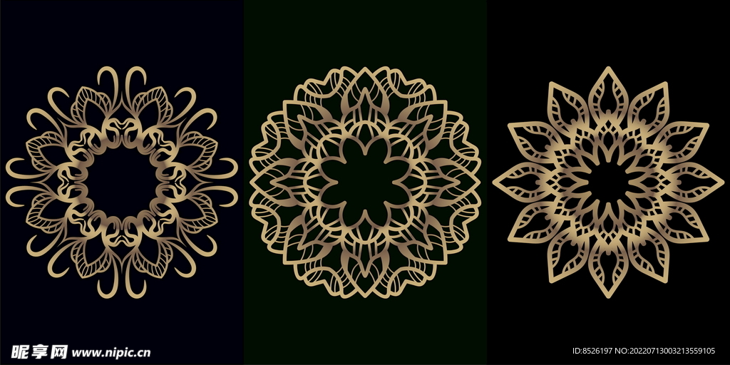 欧式花纹