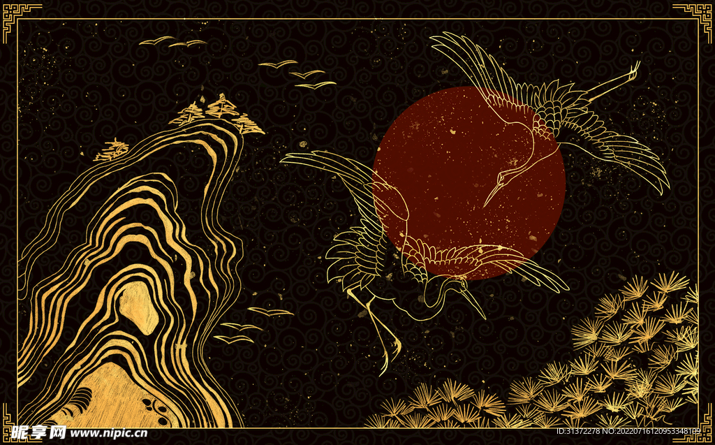 国潮海报设计图片