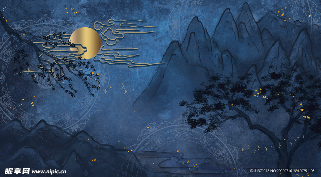 国潮海报设计图片