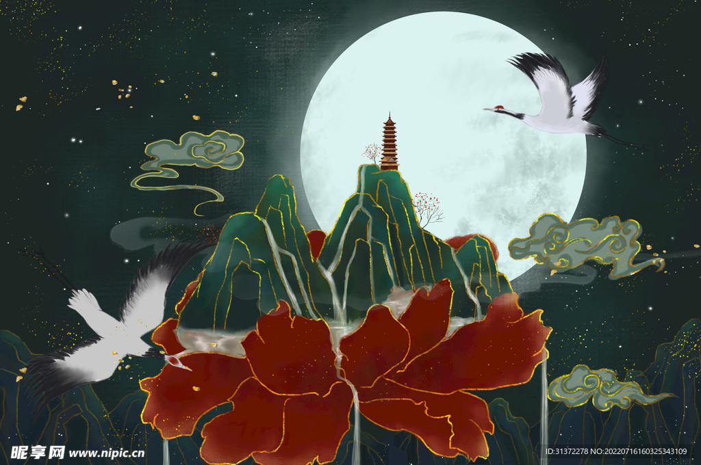 国潮海报设计图片