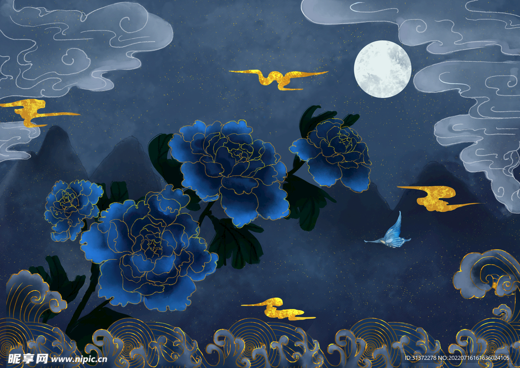 国潮海报设计图片