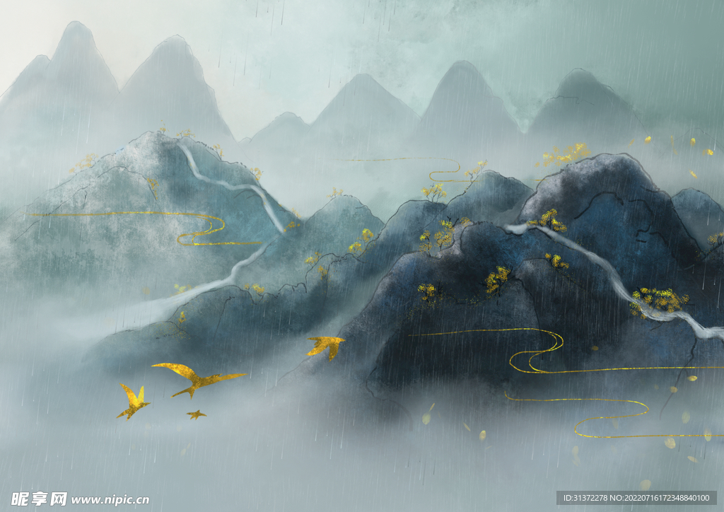 国潮海报设计图片