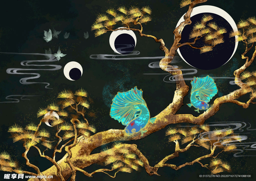  国潮海报设计图片