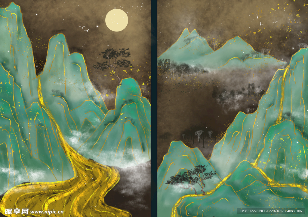  国潮海报设计图片