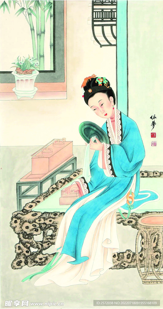 仕女图