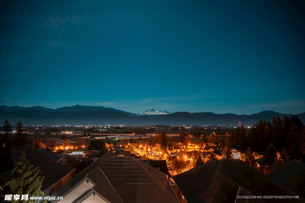 夜晚的风景