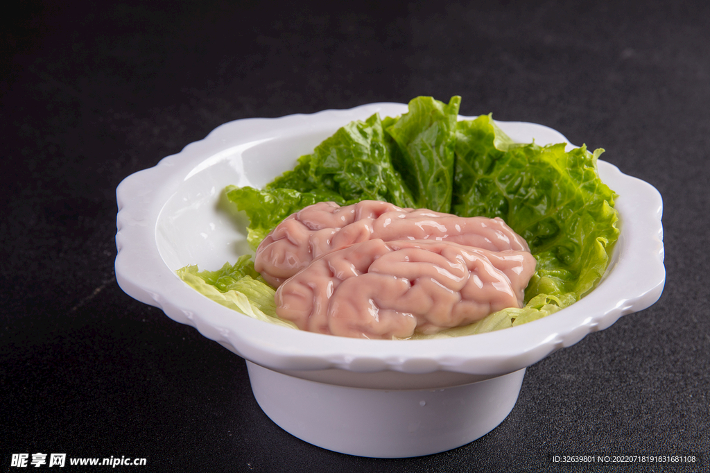火锅食材 猪脑 