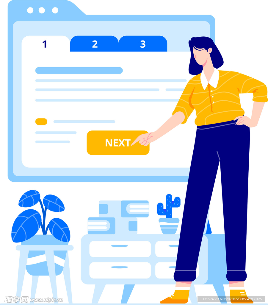 下一选项概念图