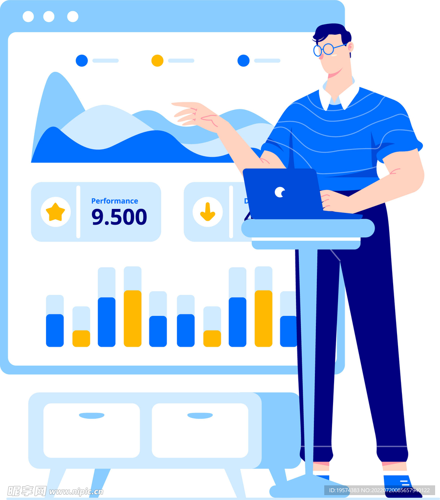 站点统计概念图