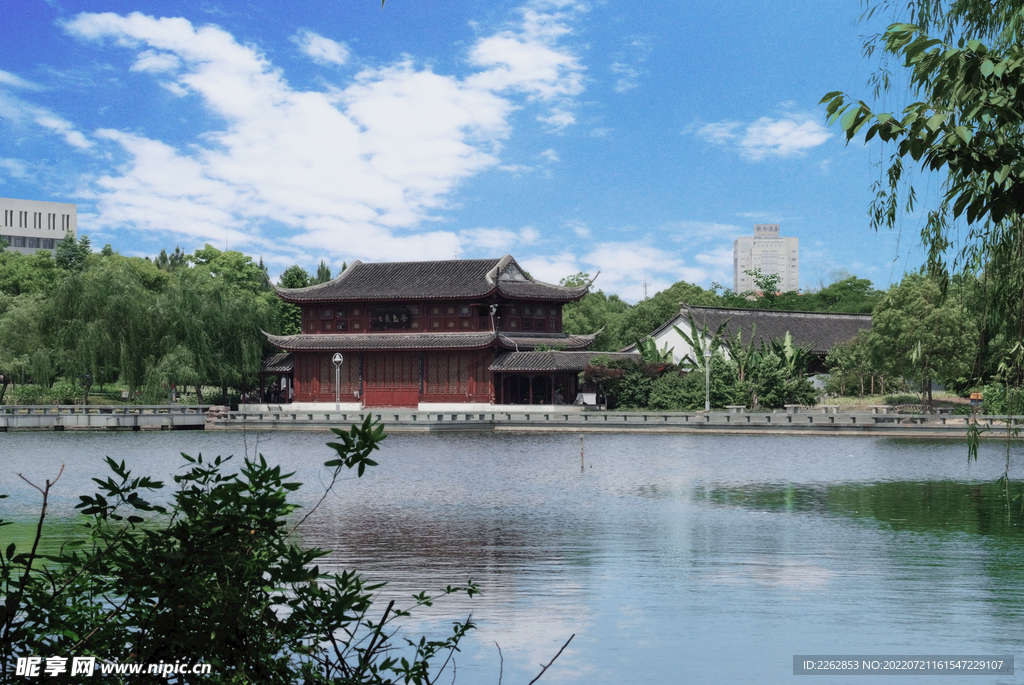 绣湖小景