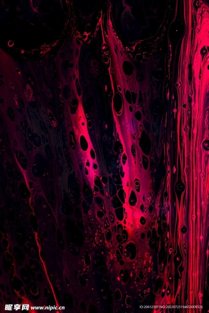 红色背景