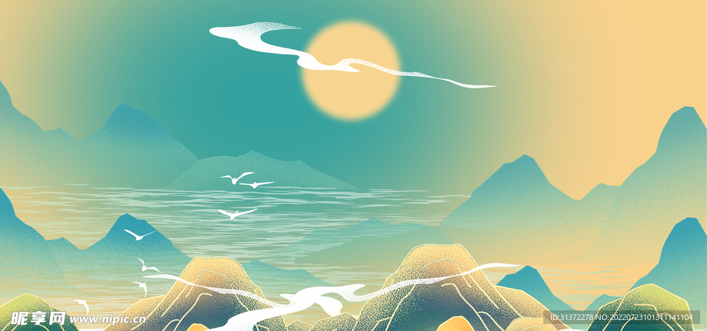 国潮海报设计图片