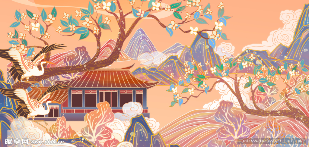 国潮海报设计图片