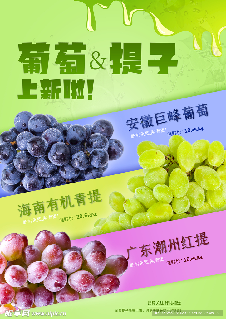 葡萄海报