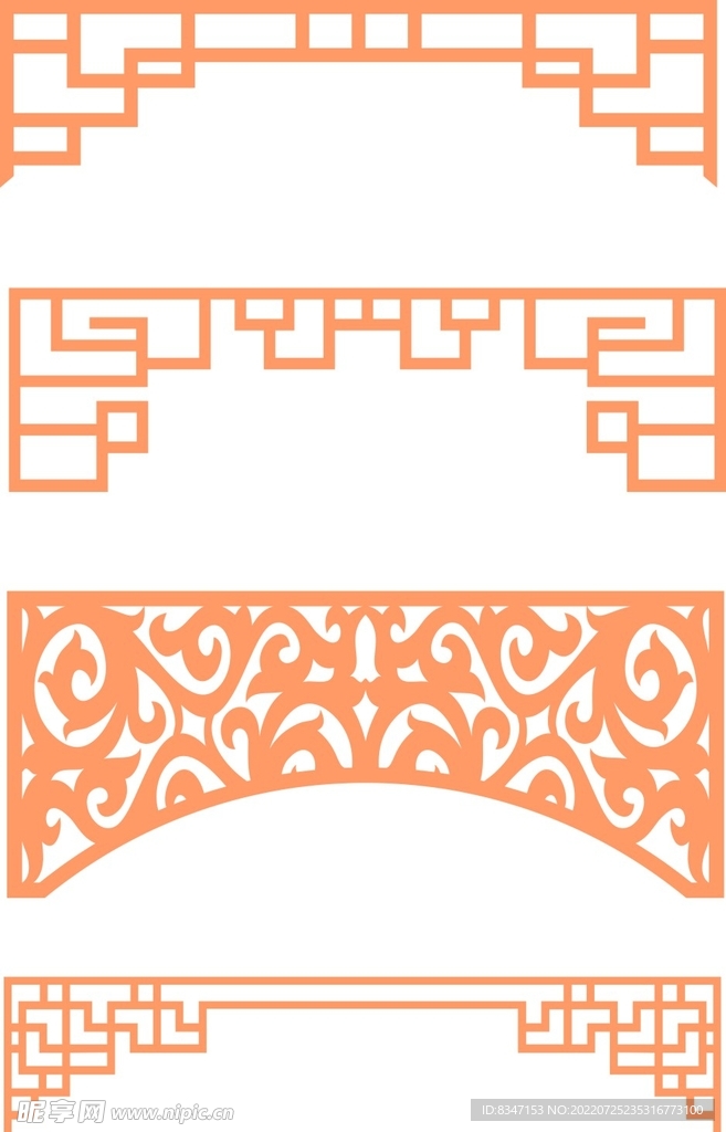 古典镂空花纹
