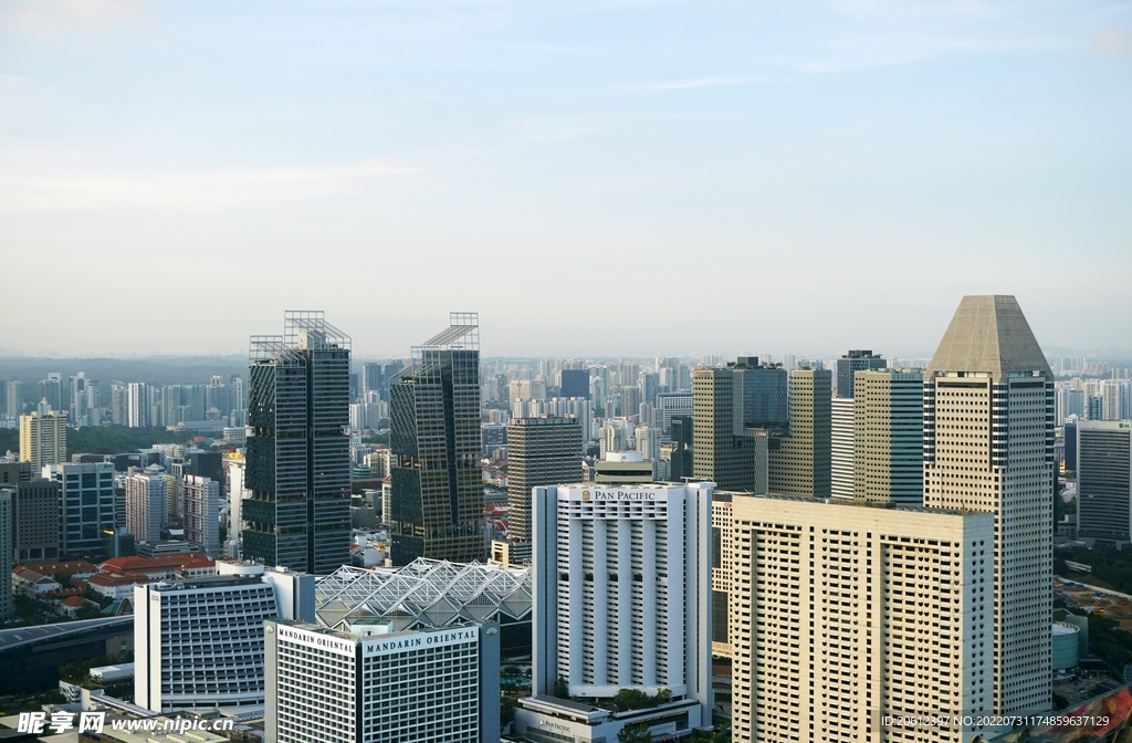 新加坡 城市 滨海 建筑 