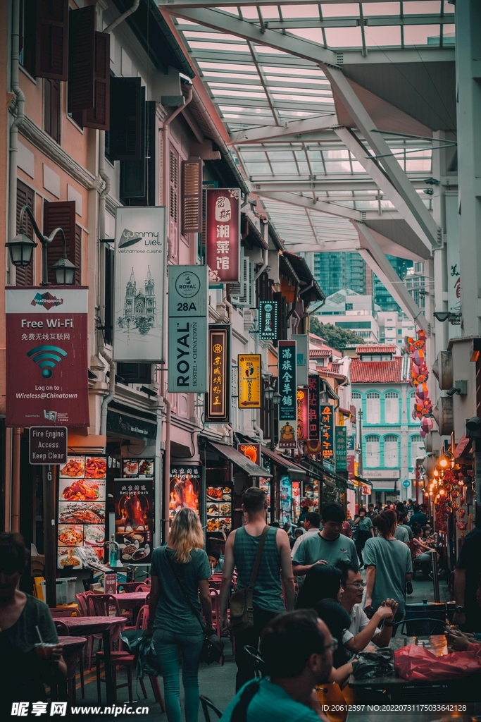 新加坡 城市 集市 市场