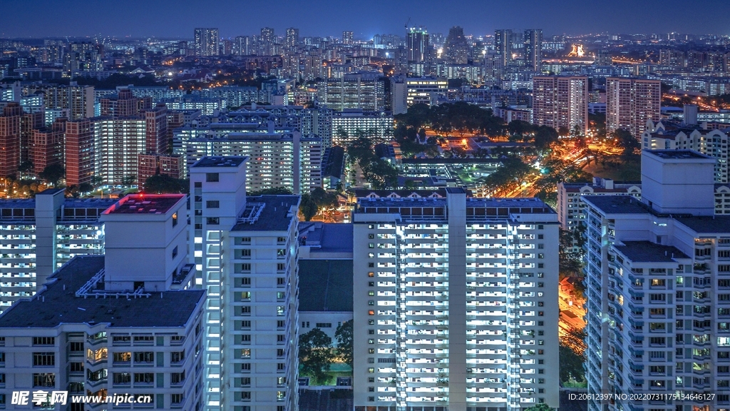 新加坡 城市 滨海 建筑 