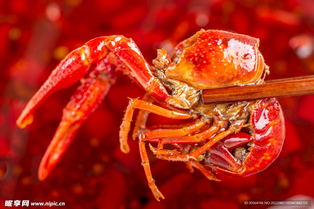 麻辣小龙虾美食