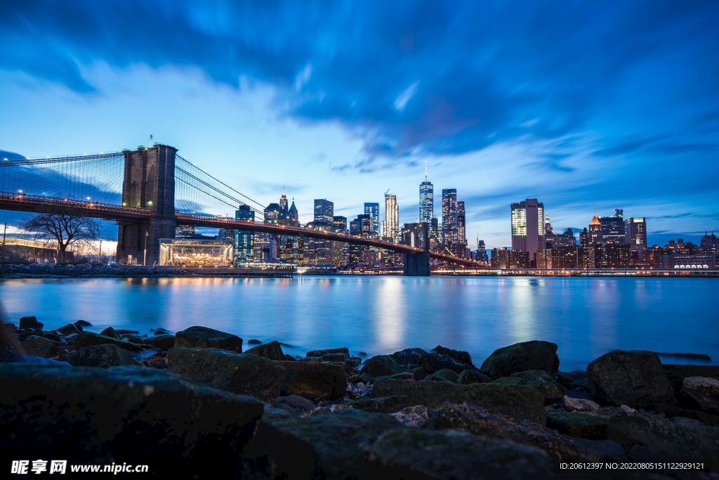 城市 桥梁 大桥 纽约