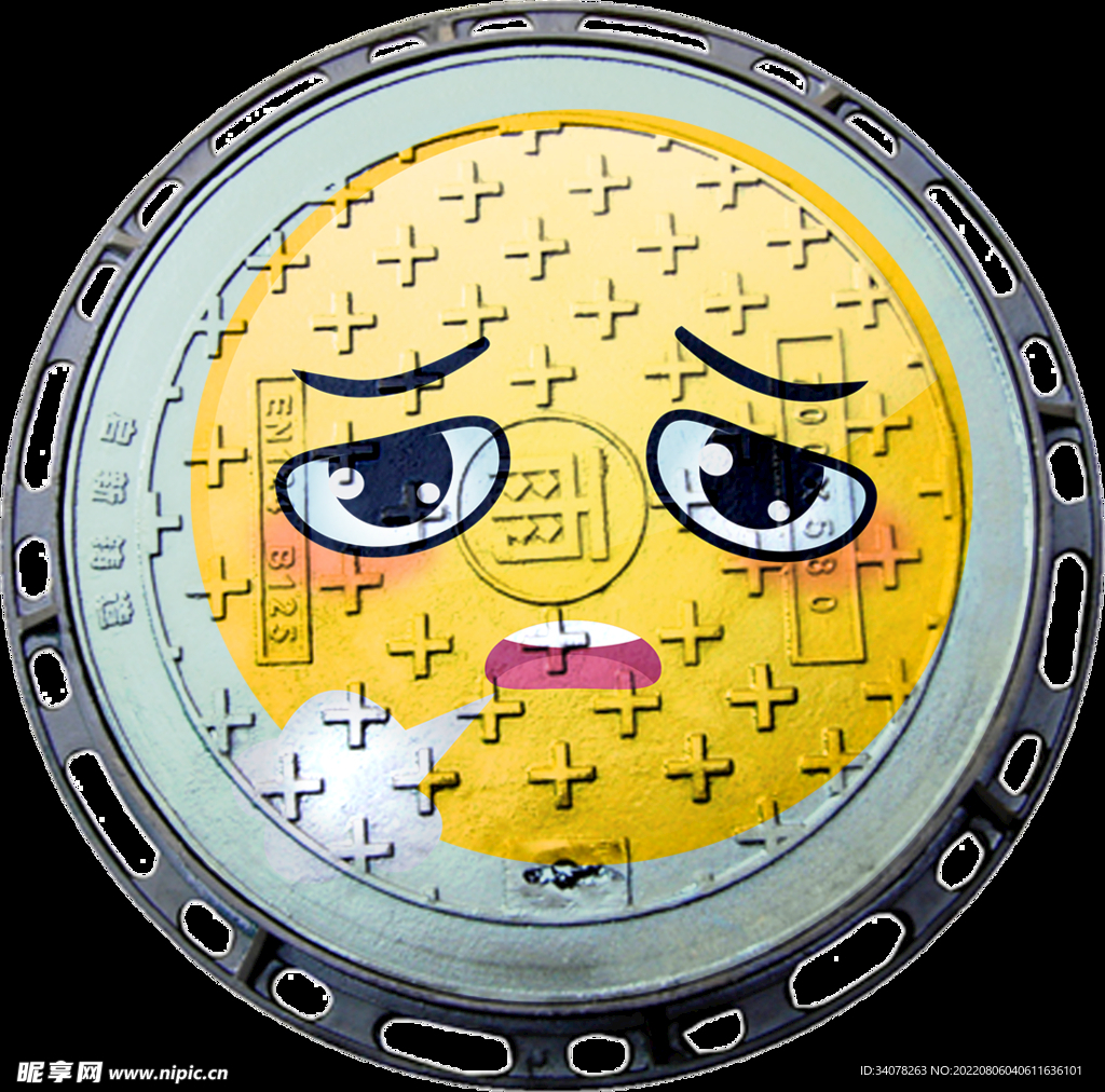 井盖涂鸦