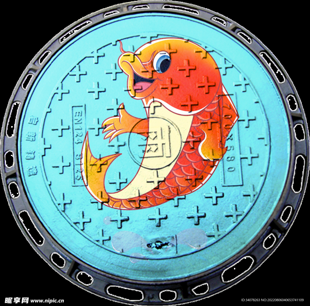 井盖涂鸦