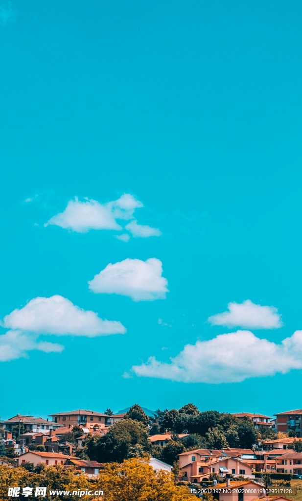 天空 云 蓝天