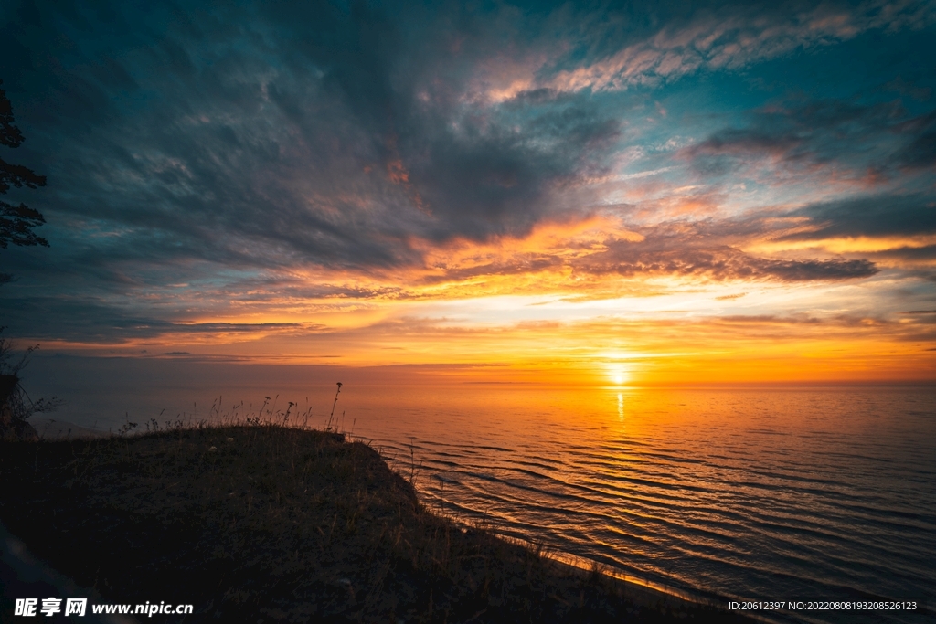 晚霞 夕阳 日出