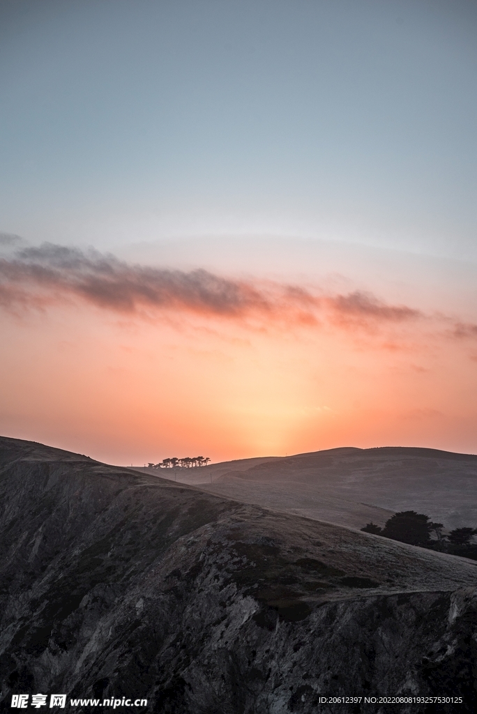 晚霞 夕阳 日出