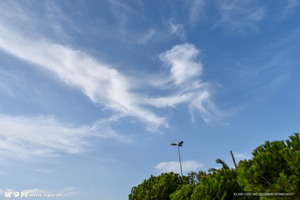 天空 云 蓝天