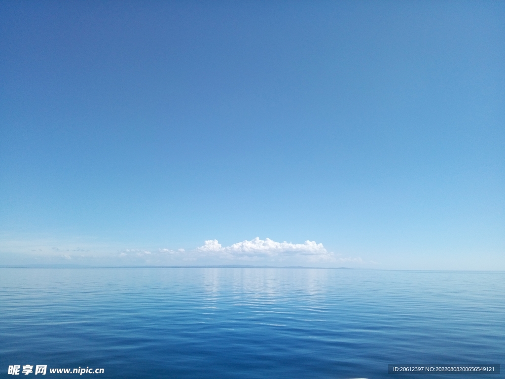 天空 云 蓝天 大海