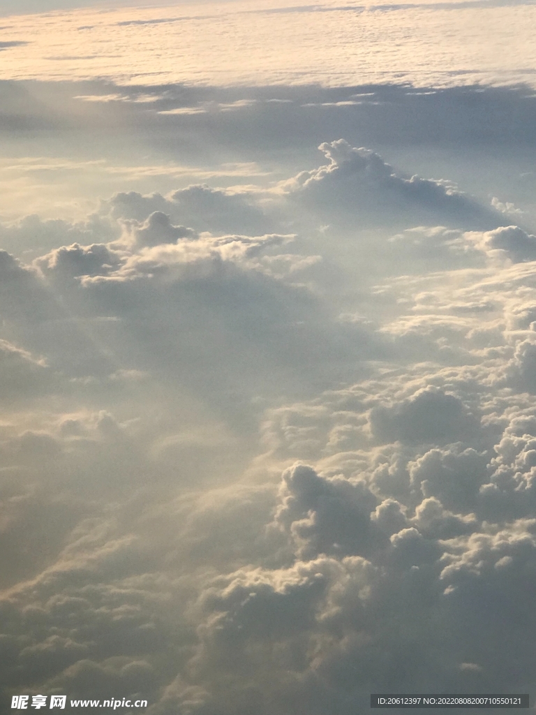 天空 蓝天 云层