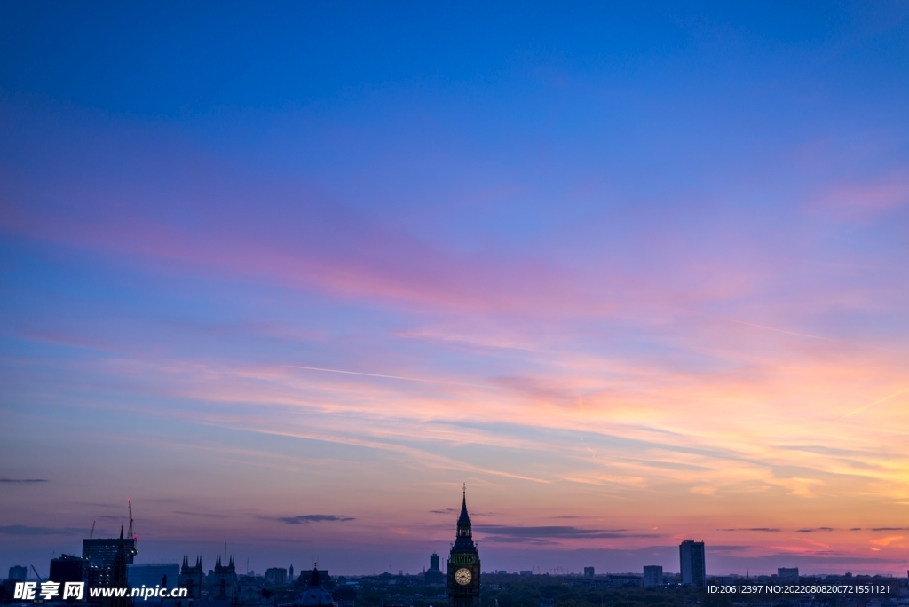 晚霞 夕阳 日出