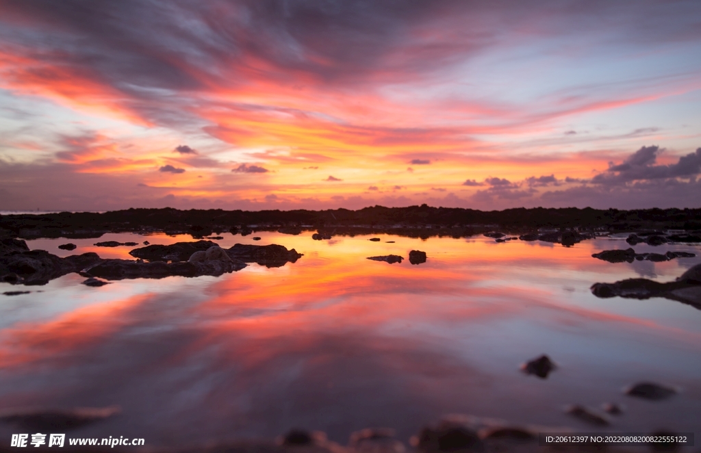 晚霞 夕阳 日出