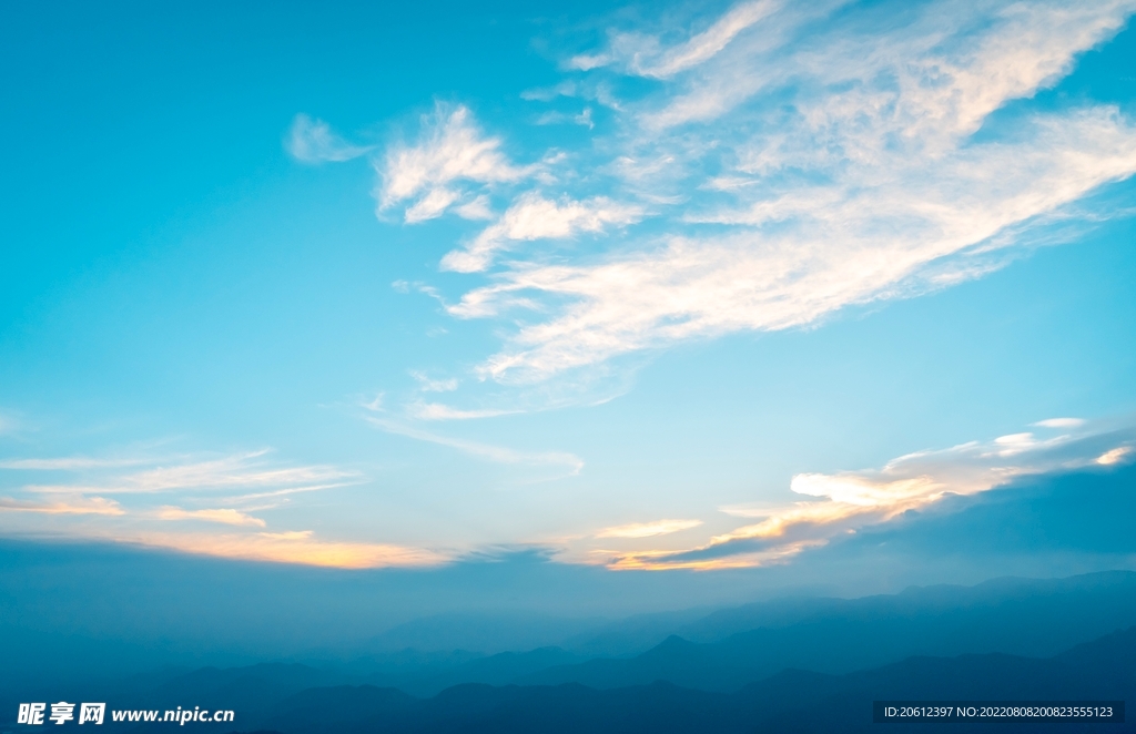 天空 云 蓝天