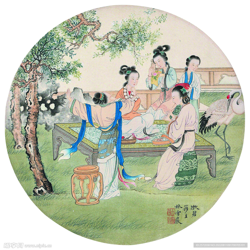 仕女图 