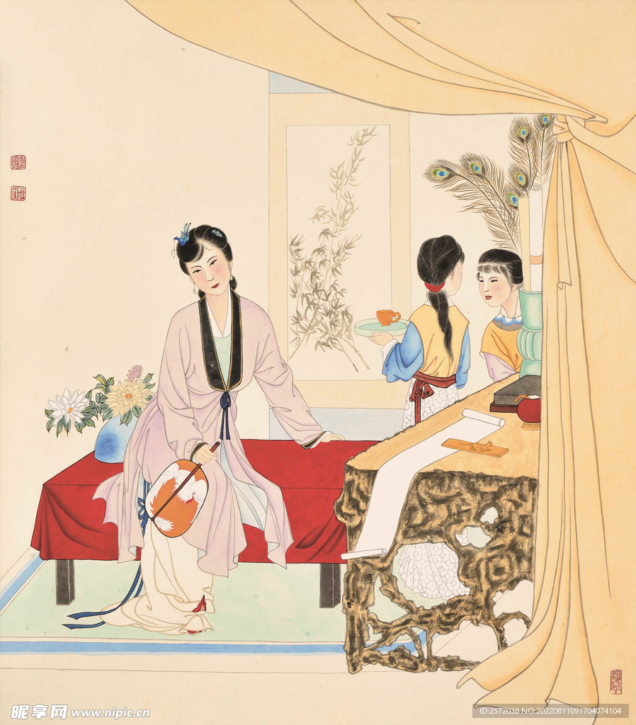 仕女图