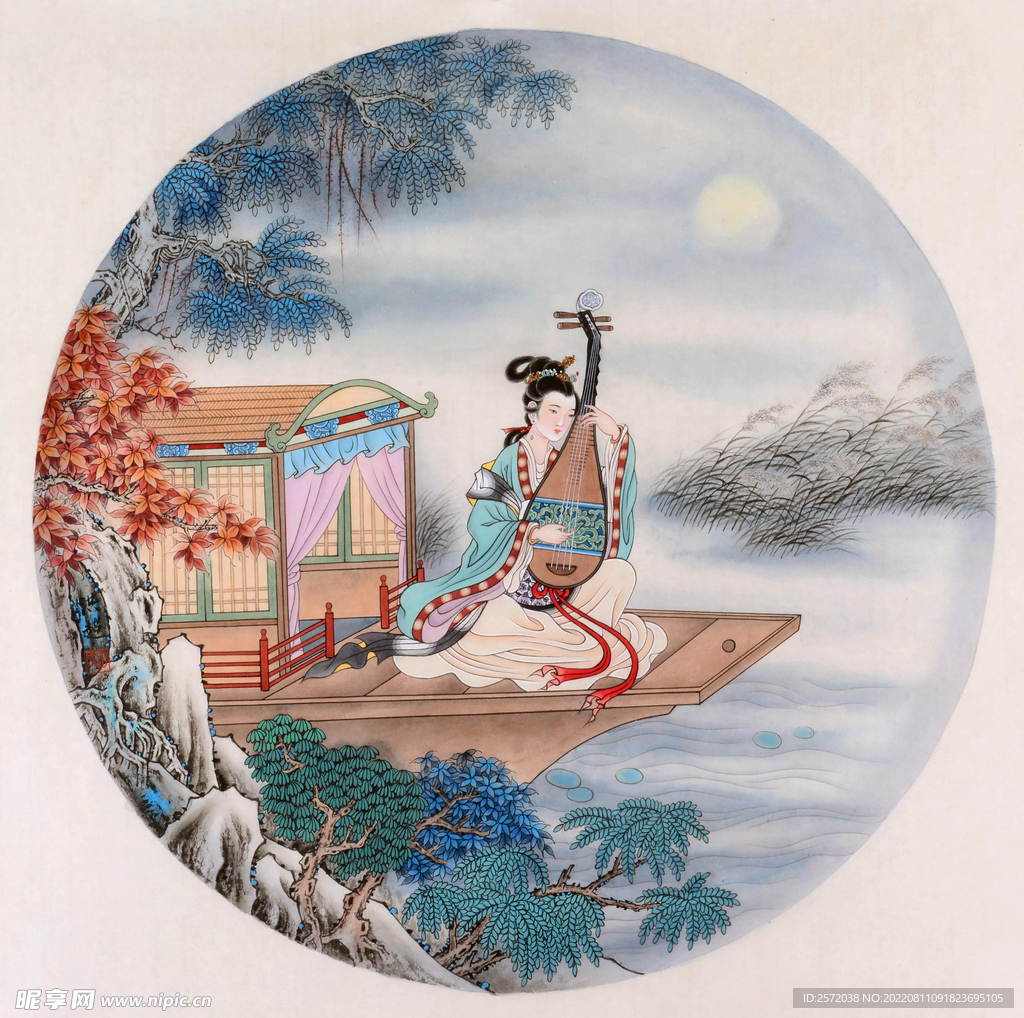 湖月琵琶