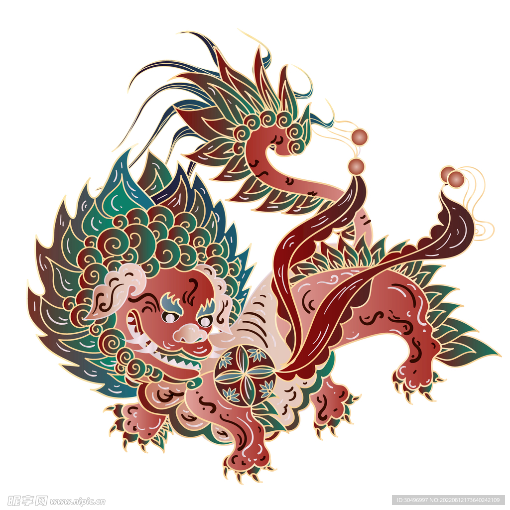 上古神兽元素 