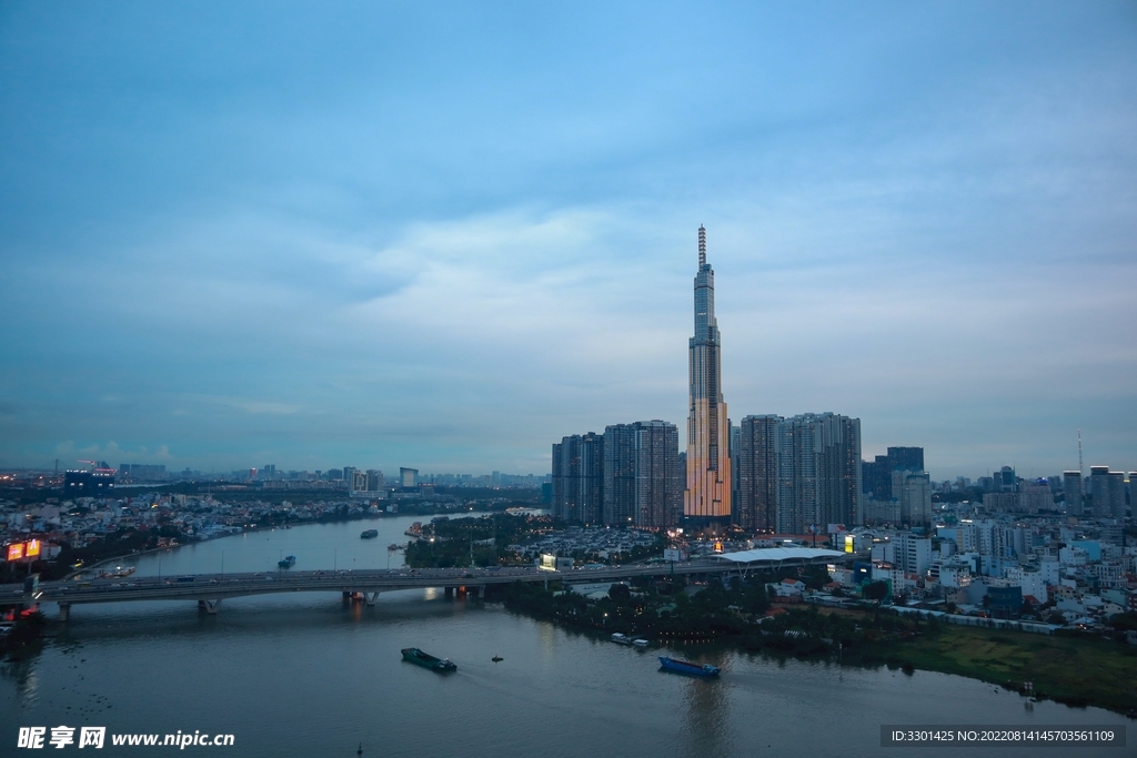 西贡市城市景观