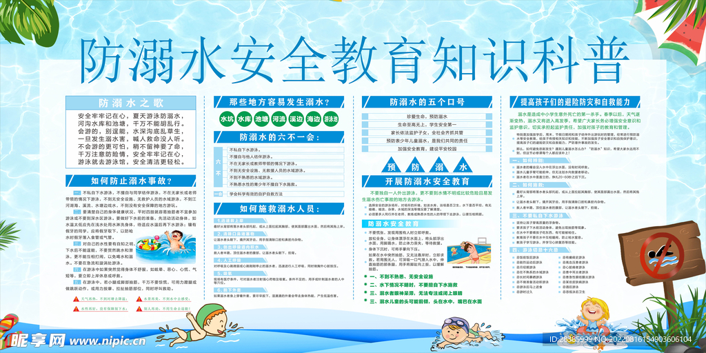防溺水安全教育知识科普