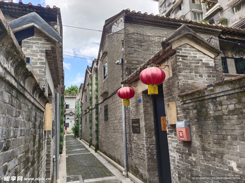 古建筑 自然景观