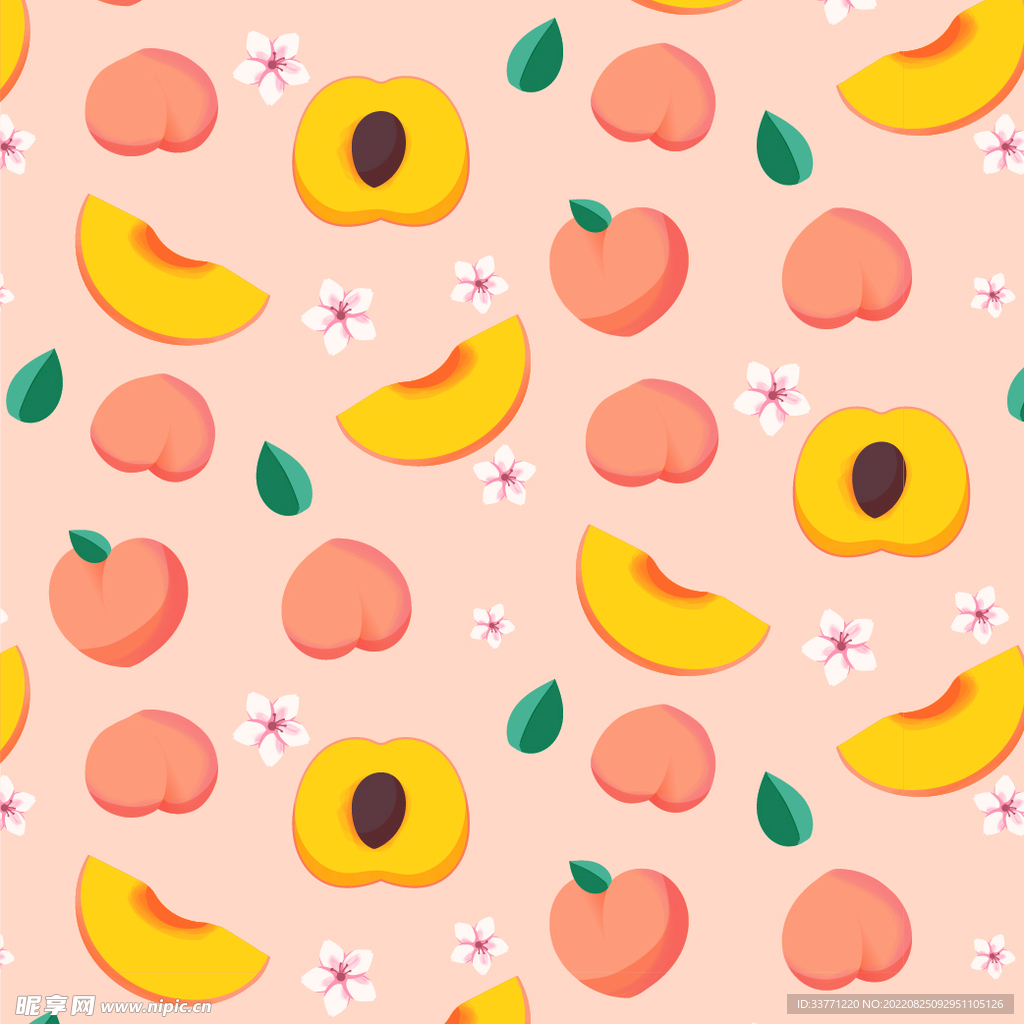 黄桃背景