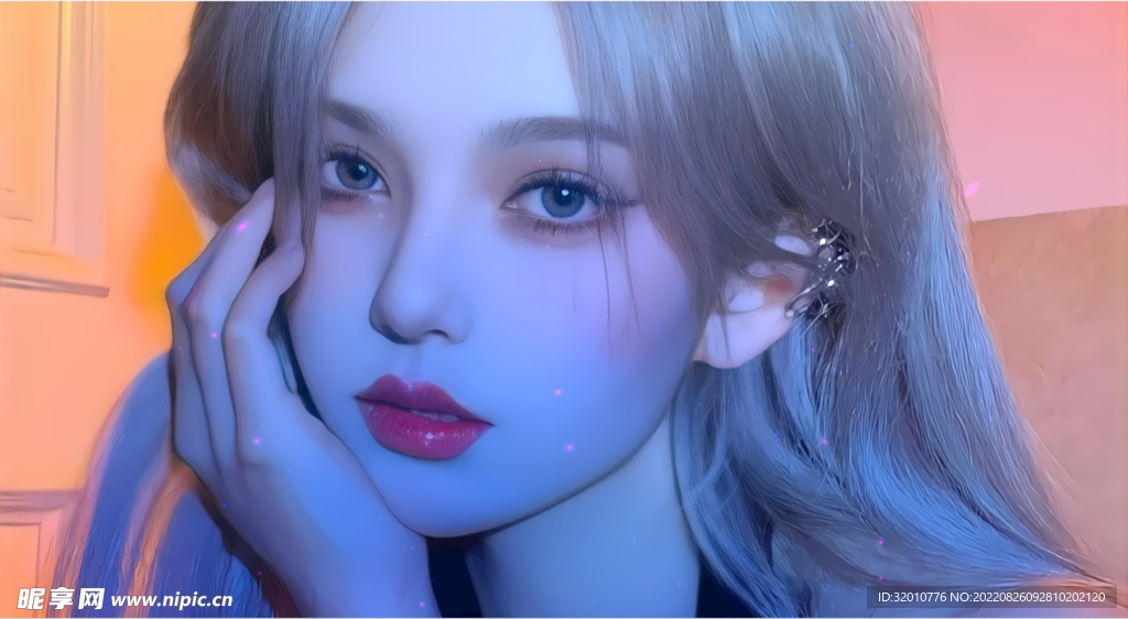 美女