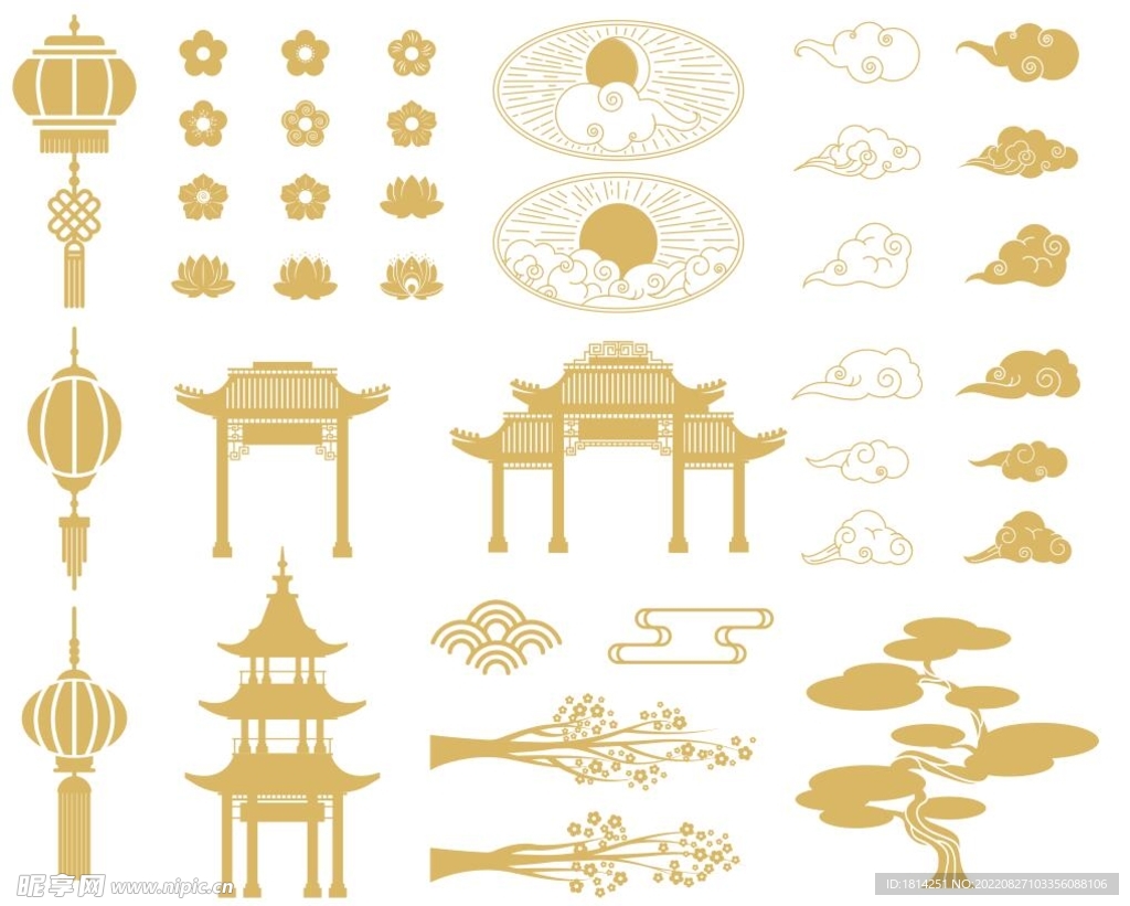 中式古典装饰元素