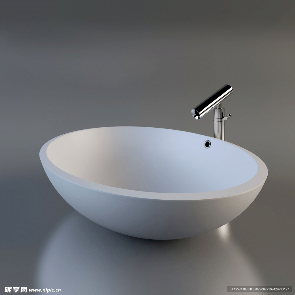 C4D模型洗脸池